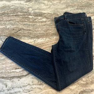 Ann Taylor The Skinny Dark Wash Jean - size 12T
